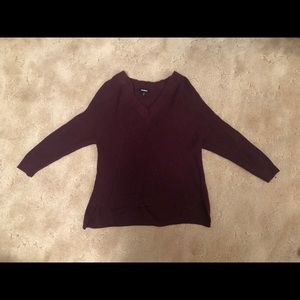 Burgundy sweater